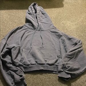 POPFLEX S/M cloud Hoodie Sweatshirt denim blue